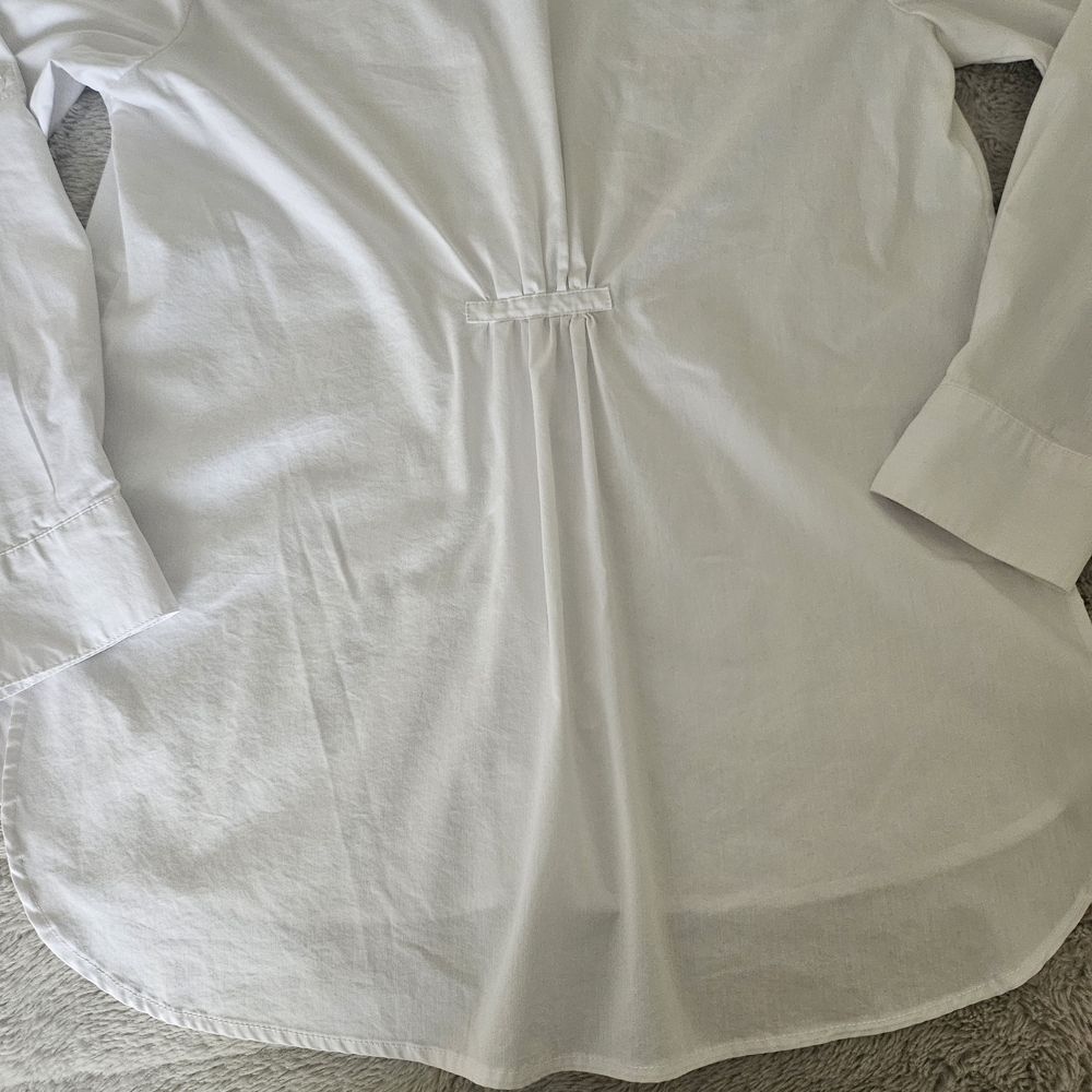 Zac & Rachel Womens Classic White Button Down M - Picture 4 of 7